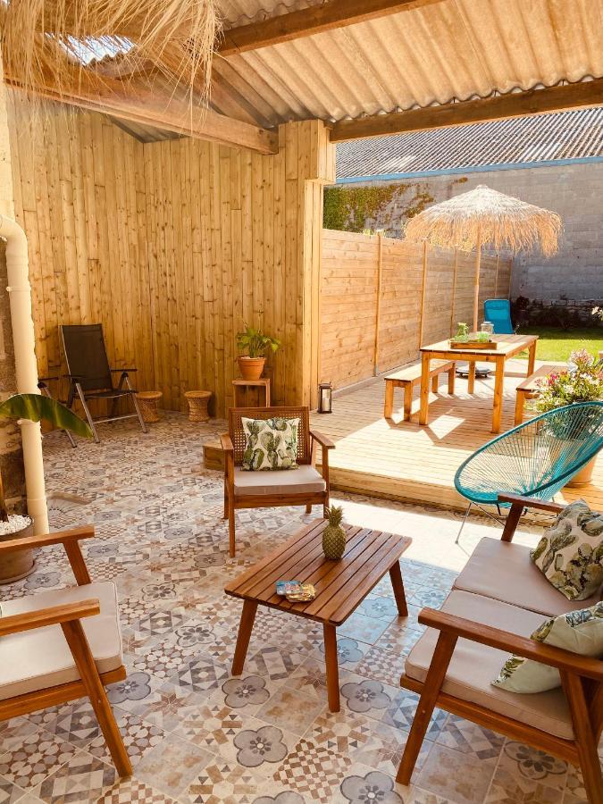 Gîte   Le Patio  Montfarville Extérieur photo